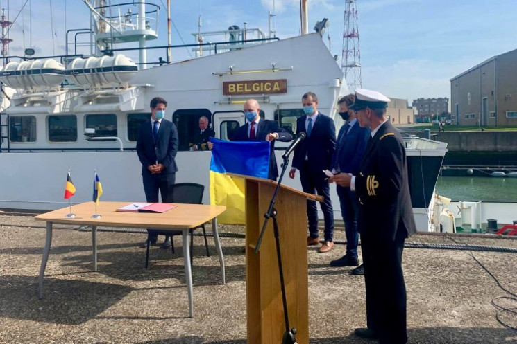 Украина получила от Бельгии судно для мониторинга Черного и Азовского морей: На каких условиях оно стало украинским