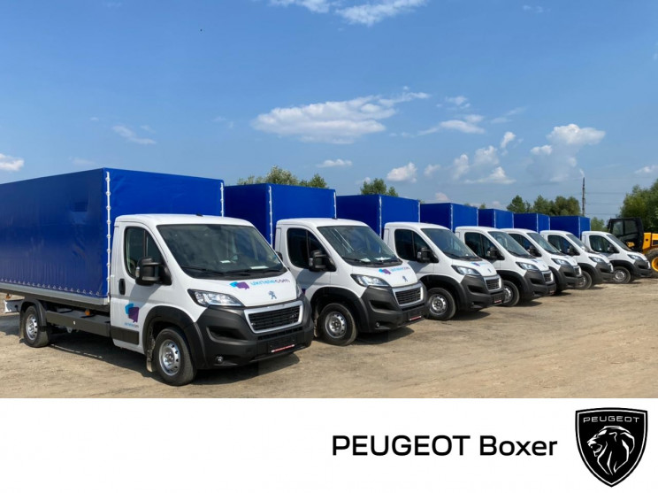Укртелеком закупил 116 трансформированных автомобилей PEUGEOT Boxer для своего парка