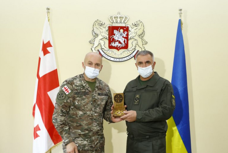 Глава Нацгвардии хочет, чтобы украинские нацгвардейцы готовились в учреждениях Сил обороны Грузии