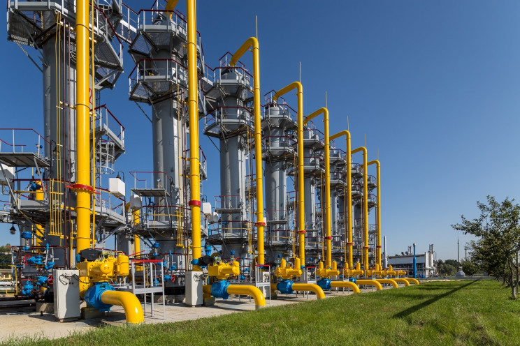 Запасы газа в подземных хранилищах на треть меньше, чем в прошлом году