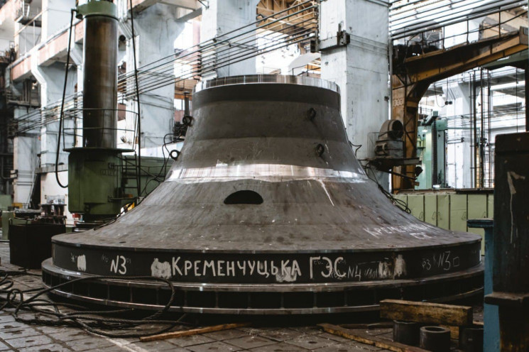 В Харькове провели реконструкцию агрегата Кременчугской ГЭС (ФОТО)