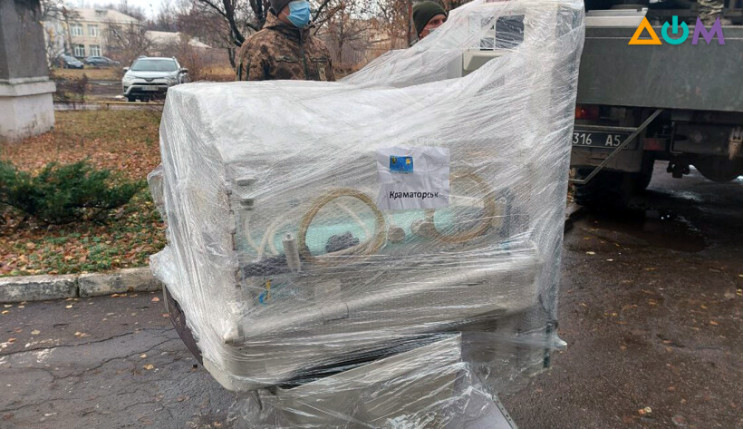 В детскую Краматорскую больницу привезли гуманитарку на 600 тыс. грн