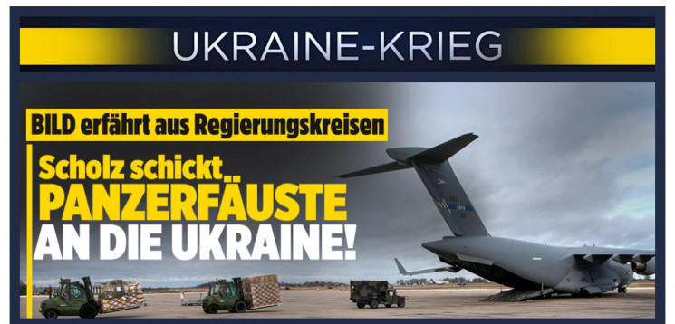 Шольц разрешил другим странам отправлять в Украину немецкое оружие