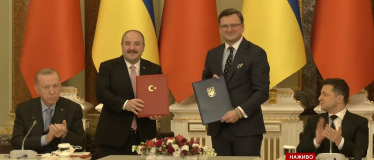 Визит Эрдогана в Украину: Что подписали чиновники