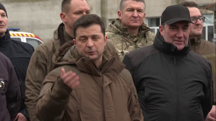 Херсонщину посетил Владимир Зеленский, наблюдал за тактико-специальными учениями