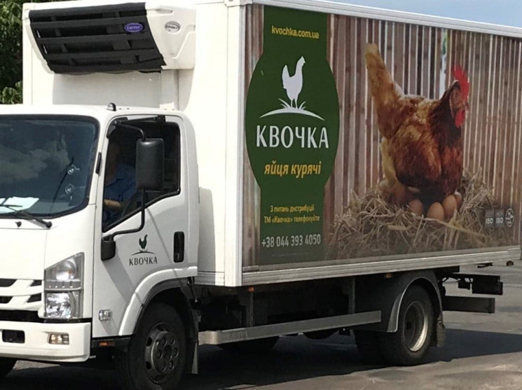 Российские оккупанты украли грузовики с надписями “Квочка”: Детали