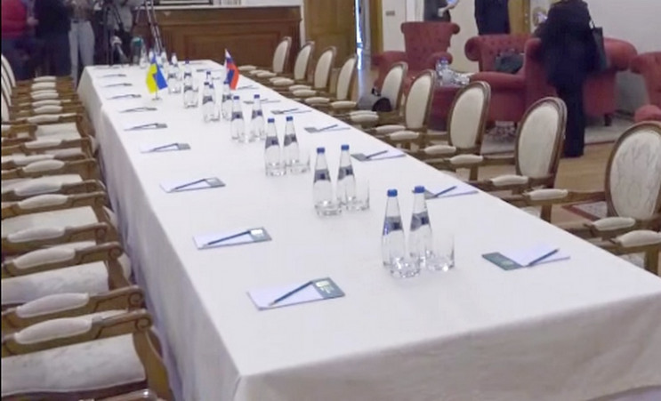 Украинская делегация прибыла на переговоры с оккупантами
