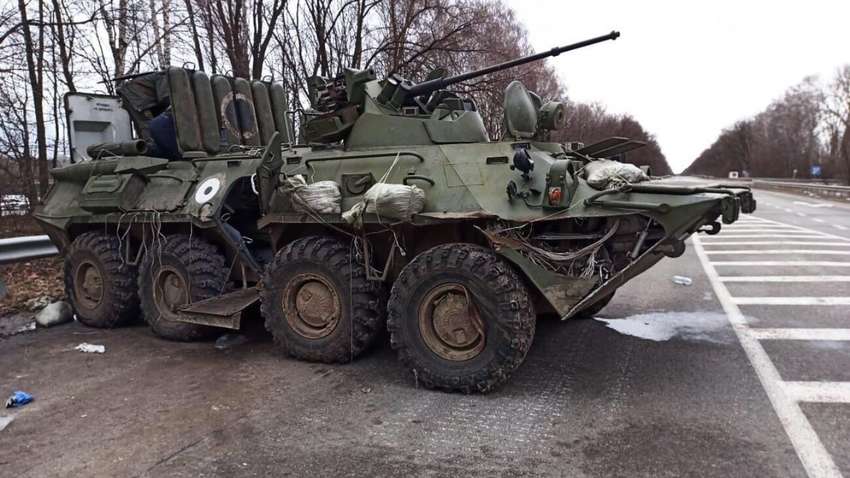 В Сумской области Россия накапливает технику: в одном районе более 1000 единиц