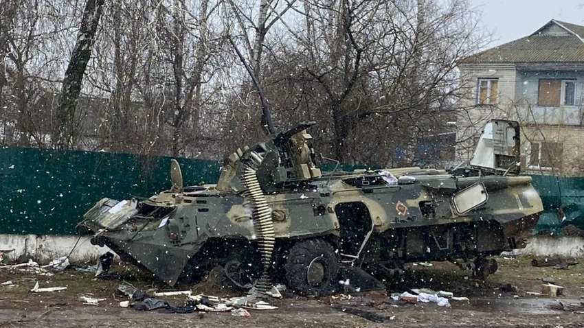Украинские военные освободили от оккупантов три населенных пункта в Черниговской области