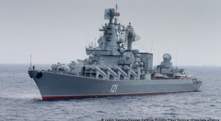 Она утонула: На России признали гибель “Москвы”