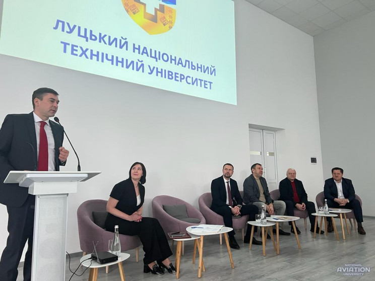 Ректор НАУ Максим Луцкий договорился о сотрудничестве с техническим университетом в сфере обучения предпринимателей