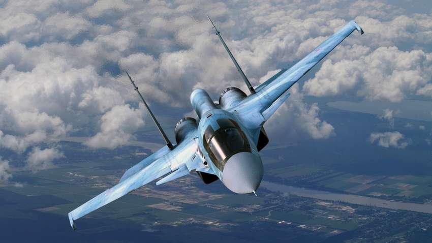 ВСУ уничтожили российский истребитель-бомбардировщик Су-34 в Харьковской области