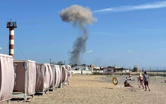 У РФ відреагували на вибухи у Криму