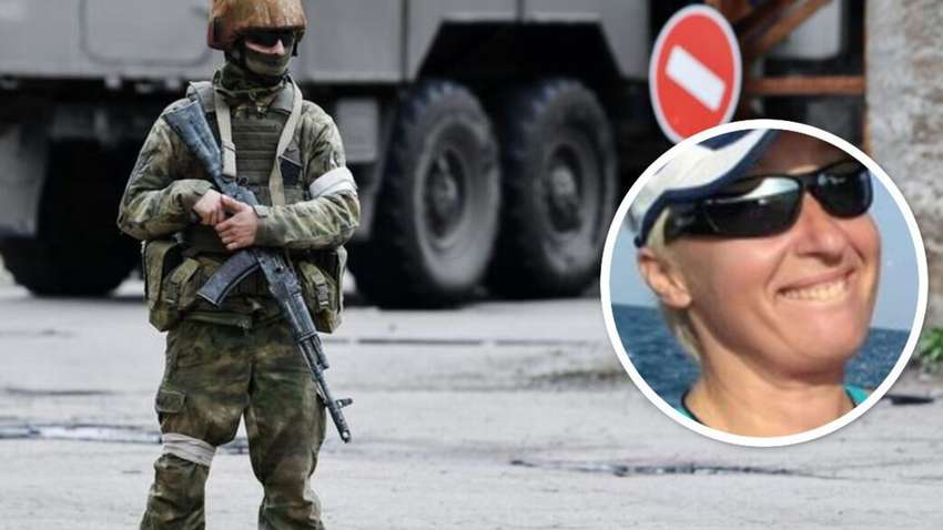 Черговий злочин росіян. Повісили жінку за три слова