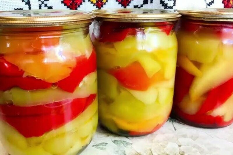 Маринований болгарський перець на зиму: рецепти