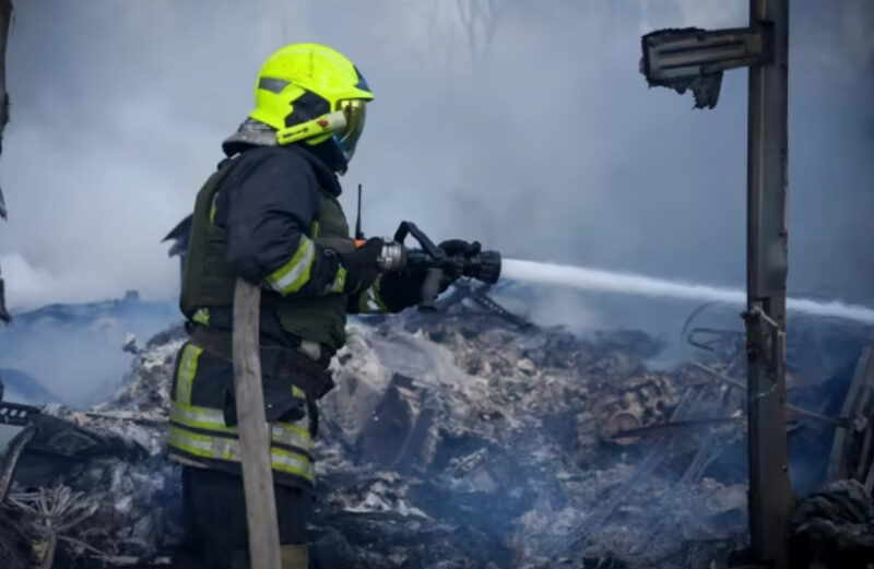 Атака безпілотників на енергетичні обʼєкти України