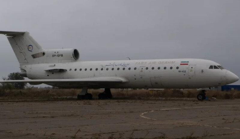 У Запоріжжі продали списаний авіалайнер ЯК-42Д