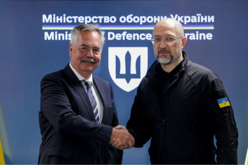 Шмигаль обговорив співпрацю з німецьким концерном KNDS