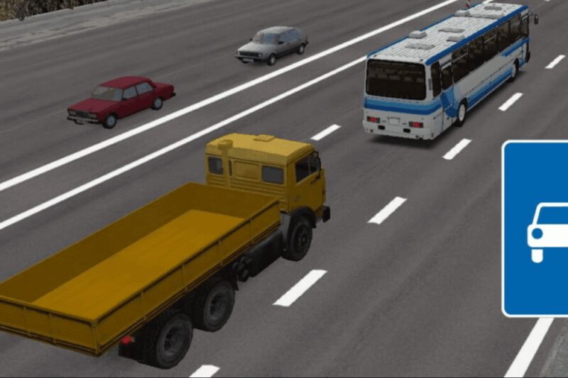 Чи може вантажівка випередити автобус на дорозі?