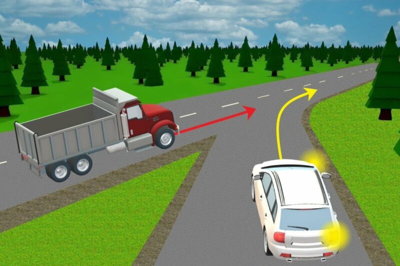 Хто має перевагу на перехресті: водій вантажівки чи легковика?