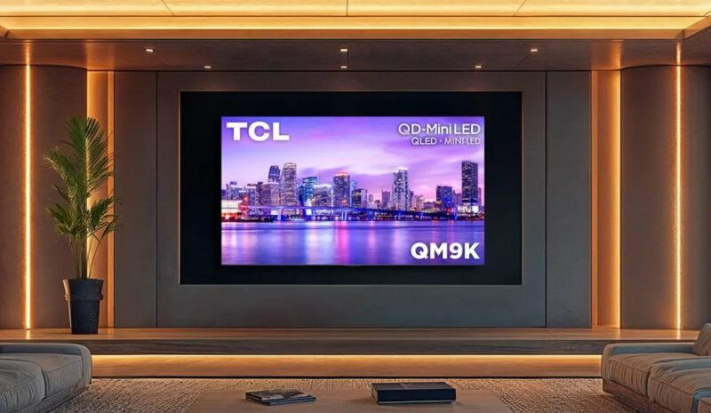 TCL представила телевізори QM9K з ШІ-асистентом Gemini