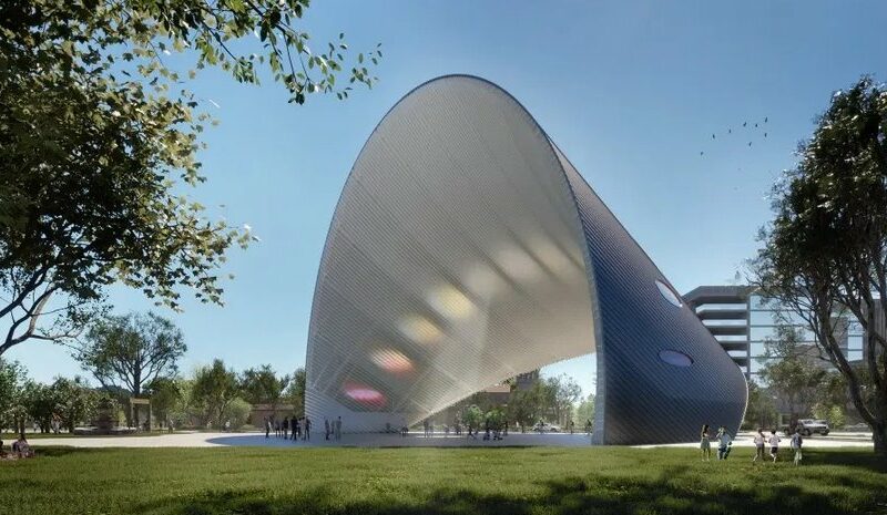 У США відкрили сонячний годинник “Арка Часу”