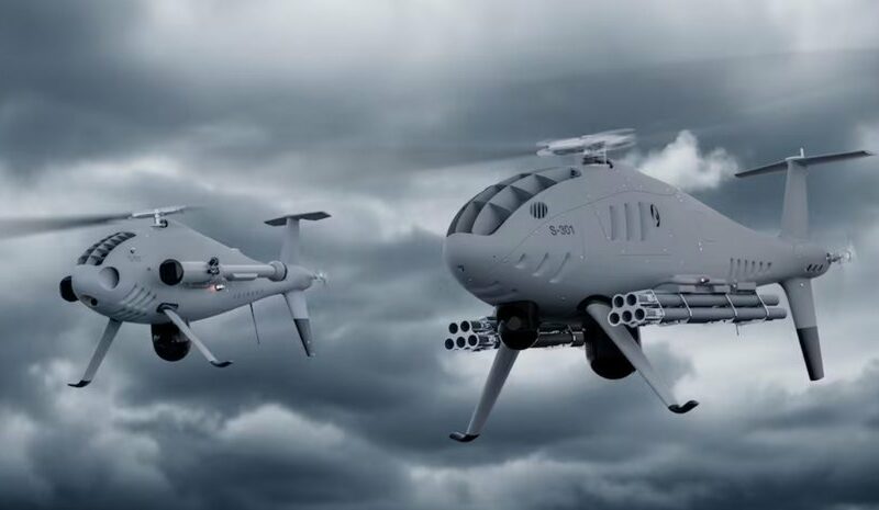 Нові бойові дрони Camcopter S-101 та S-301 від Schiebel