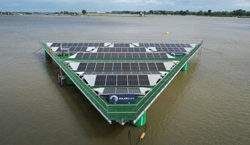 SolarDuck випробовує сонячні системи на воді
