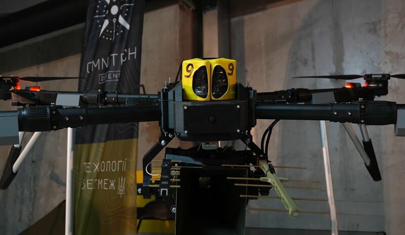 БПЛА-ретранслятор “Павук Допхіна” для FPV-дронів