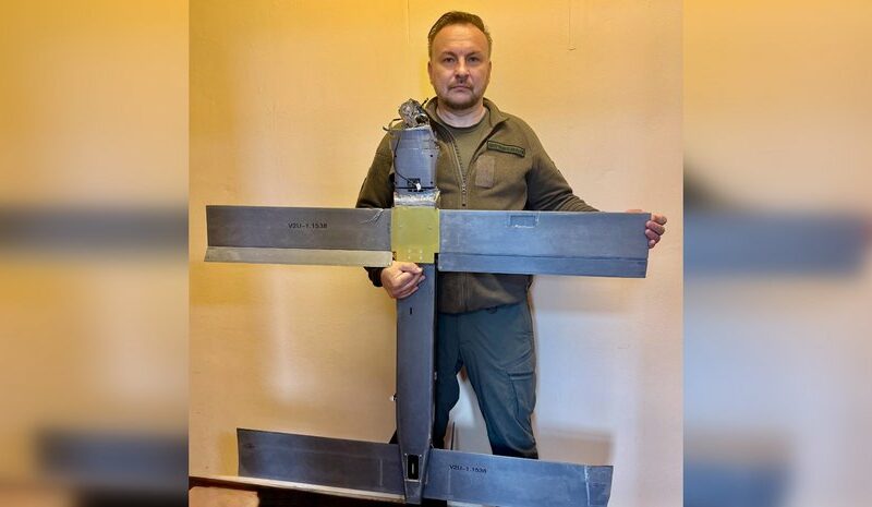 Сили оборони України збили російський дрон V2U на ШІ