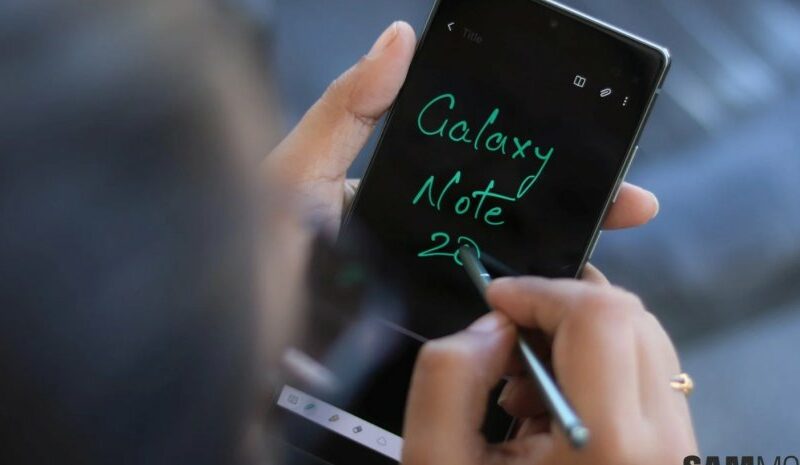 Samsung припиняє оновлення для Galaxy Note 20