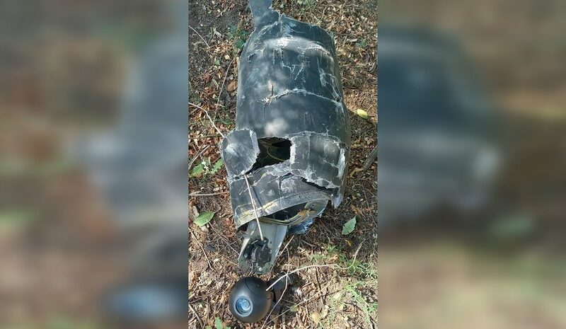 Сили оборони України знищили дрон «Шахед»