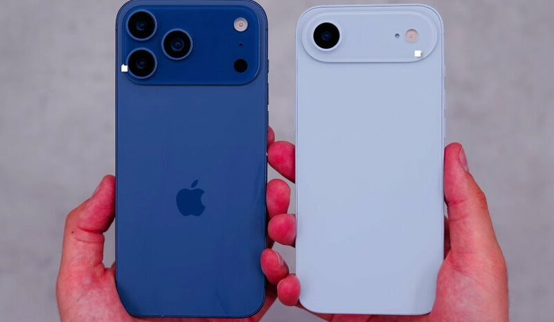 Як обрати між iPhone Air та iPhone 17?