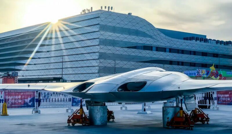 Китайський безпілотник з новими технологіями на авіасалоні