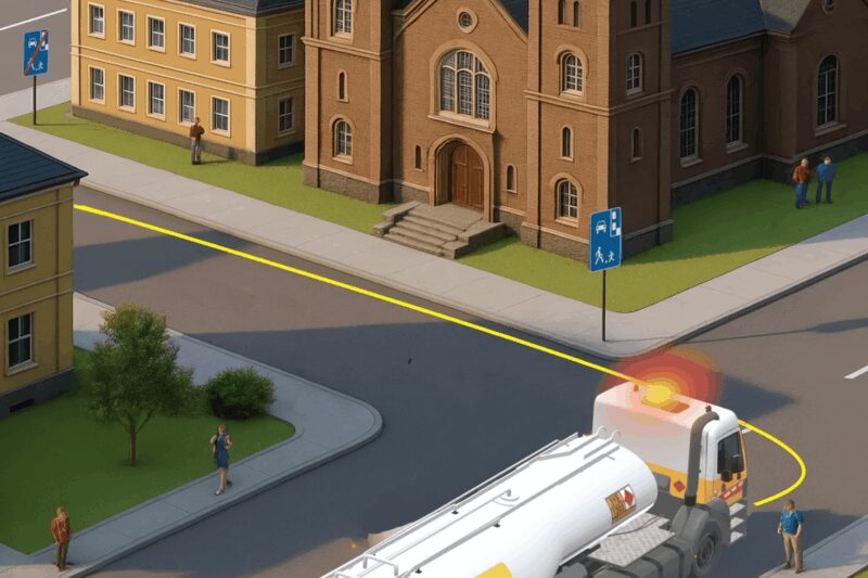 Маневри вантажівок у житлових зонах: що потрібно знати?