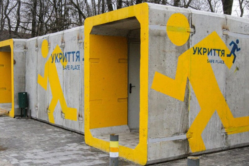 У Києві визначили 109 місць для мобільних укриттів
