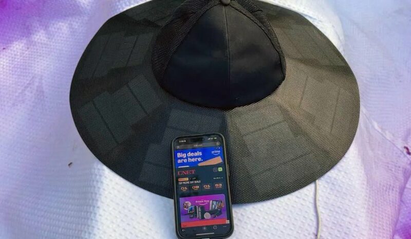 EcoFlow представила безглуздий капелюх Power Hat за 129$