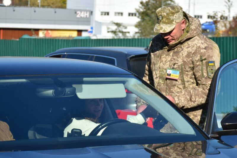 Черги на українському кордоні 22 жовтня 2023 року