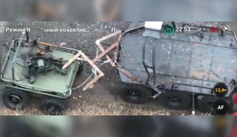 Роботизовані комплекси України рятують на полі бою