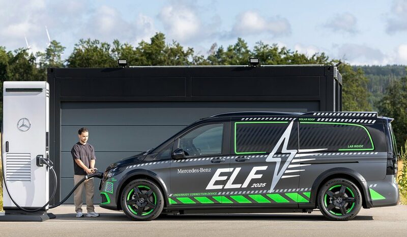 Mercedes V-Class: новий пересувний павербанк