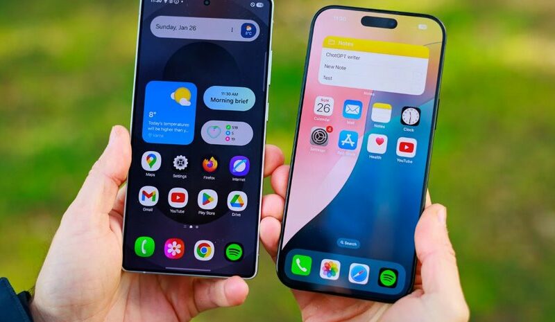 Зростання ринку смартфонів: Samsung та Apple лідирують