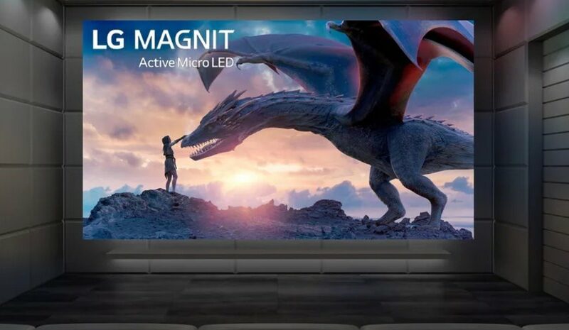 LG представила телевізор Magnit Active Micro LED