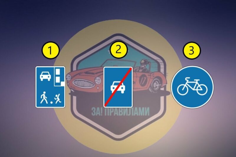 Задача на знання дорожніх знаків: який забороняє рух?