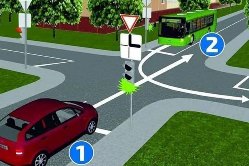 Хто проїде перехрестя першим: розбір ситуації