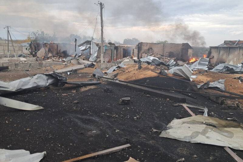 Агропідприємство в Харківській області зруйновано атакою РФ