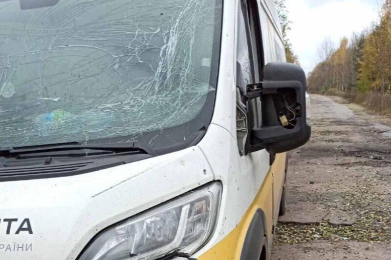 Російська армія атакує автівки “Укрпошти” на Сумщині