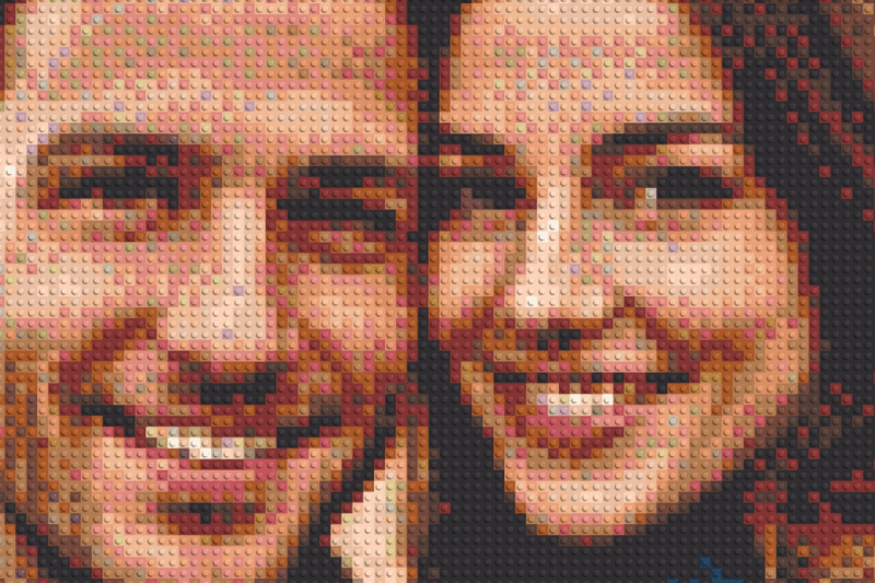 Коли Lego стає мистецтвом: персональні мозаїки від BrickPicFun