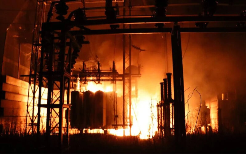 Курська область без світла через удари по електропідстанціях