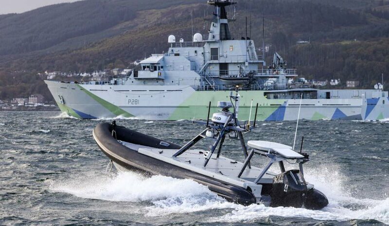 Королівський флот Британії випробував безпілотники Rattler