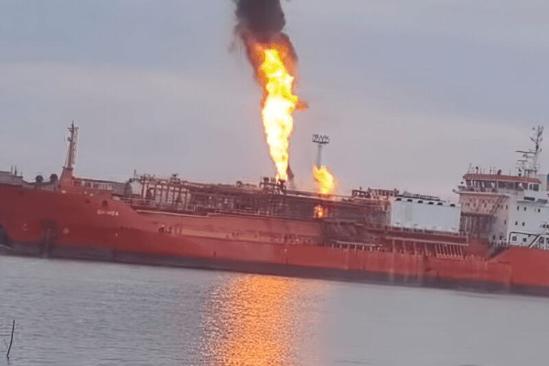 Росія атакувала газовоз у порту Ізмаїл: деталі події